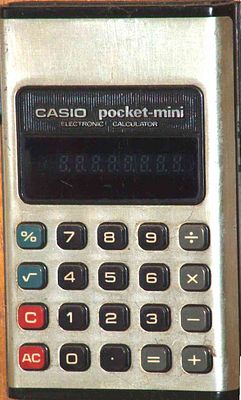 Casio pocket-mini CP-801B