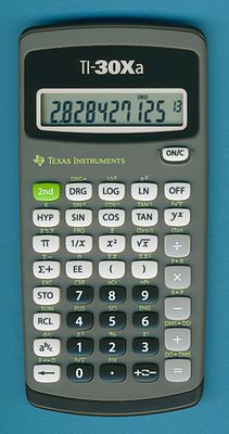 Texas Instruments TI-30Xa