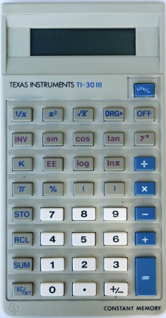 Texas Instruments TI-30 III