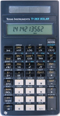 Texas Instruments TI-36X SOLAR