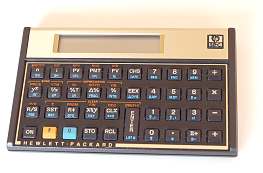 HP-12C financial calculator HP-12C financial calculator