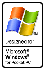 Designed for Microsoft Windows for Pocket PC