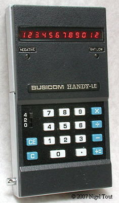 Busicom LE-120A