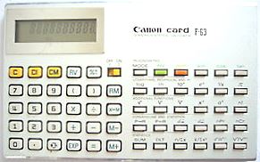 Canon Card F-63