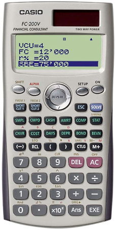 Casio FC-200V