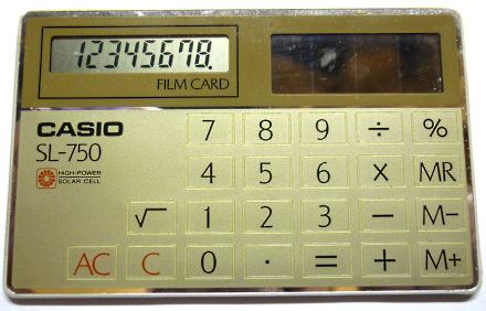 Casio SL-750