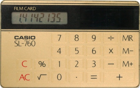 Casio SL-760