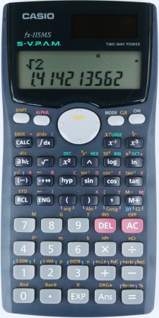 calculators/Casio fx-115MS -