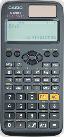 Promover Ninguna Productivo calculators/Casio fx-85GTX - calculator.org