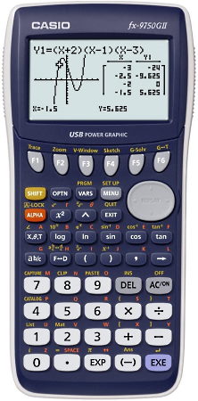 Casio fx-9750GII