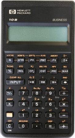 Hewlett-Packard HP 10B