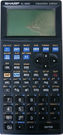 SHARP Graphic Calculator EL-9900 Jr Sr High School See Description