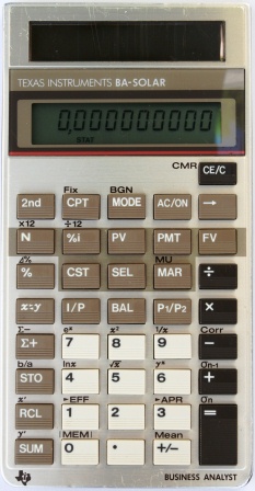 Texas Instruments BA-SOLAR