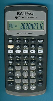 Texas Instruments BA II Plus