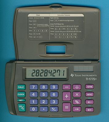 Texas Instruments TI-1775 PLUS