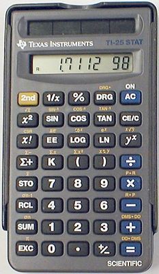 scrapbook fish Stage calculators\Texas Instruments TI-25 STAT - calculator.org