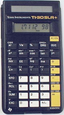 Texas Instruments TI-30 SLR PLUS