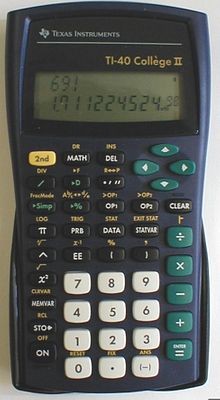 Texas Instruments TI-40 College II