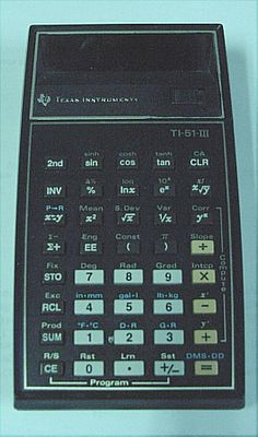 Texas Instruments TI-51-III