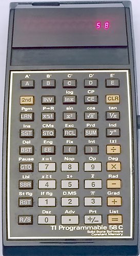 Texas Instruments TI-58C Programmable