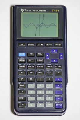 Texas Instruments 81 Graphing Calculator for sale online 