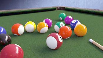 pool balls