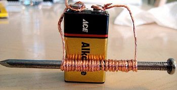 a home-made solenoid