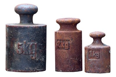 a selection of antique weights a selection of antique weights