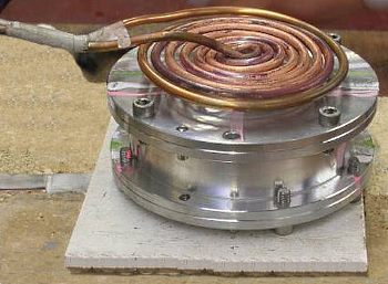 induction shrink fitting of a bearing induction shrink fitting of a bearing